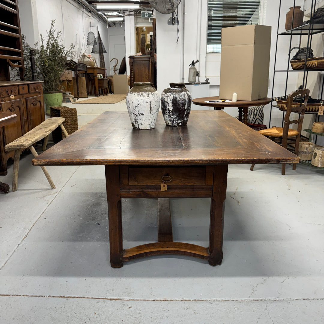 Water Tiger Furniture 19Th Century Oak French Table