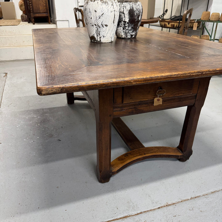 Water Tiger Furniture 19Th Century Oak French Table