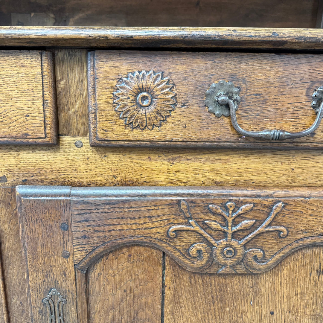 Water Tiger Furniture French Louis XV Style Walnut Buffet Or Vaisselier