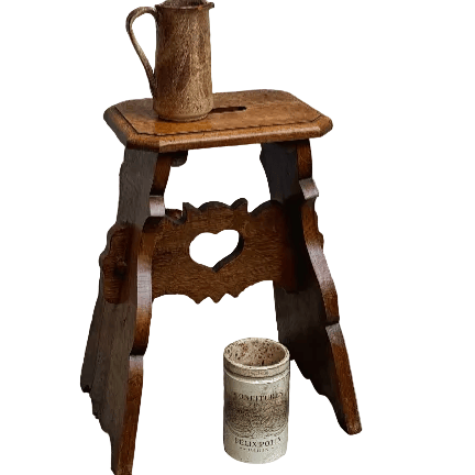 Water Tiger Furniture 19th Century Arts and Crafts Stool
