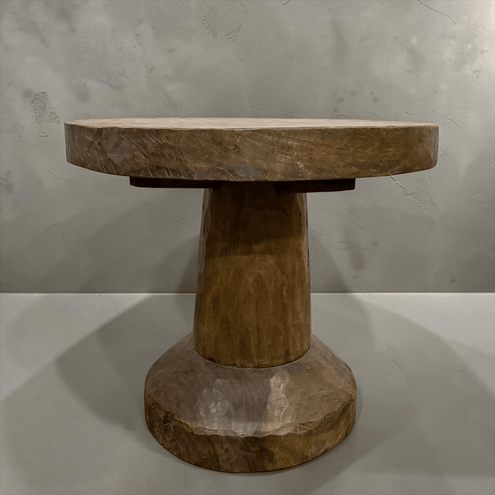 Water Tiger Furniture Organic Teak Round Dining Or Entrance Table