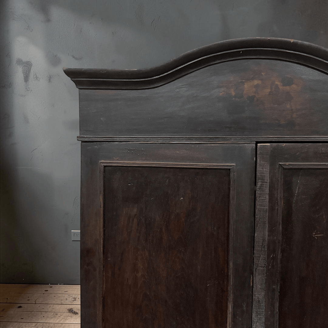 Water Tiger Furniture Black Vintage Javanese Cabinet