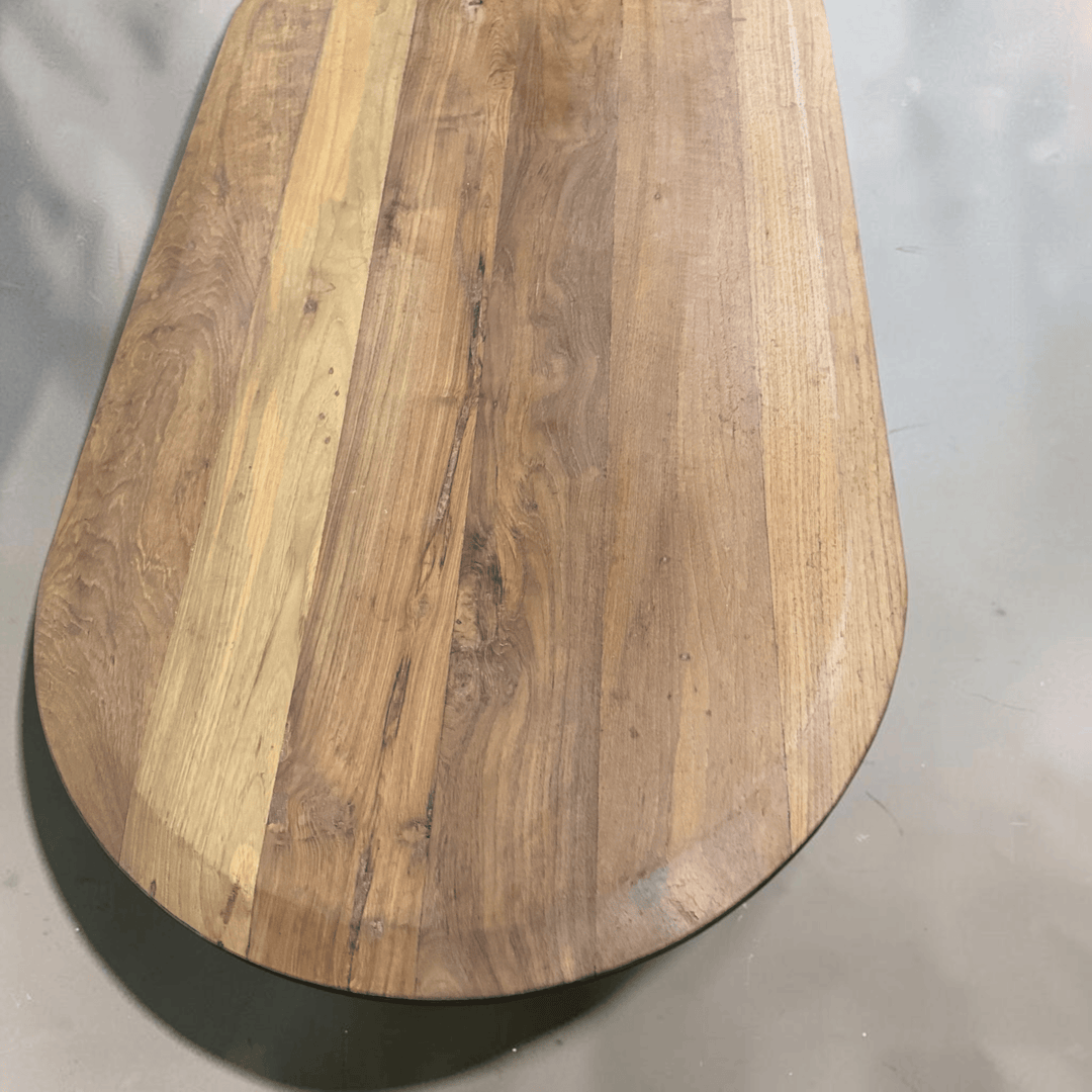 Water Tiger Furniture Teak Coffee Table Curved Ends